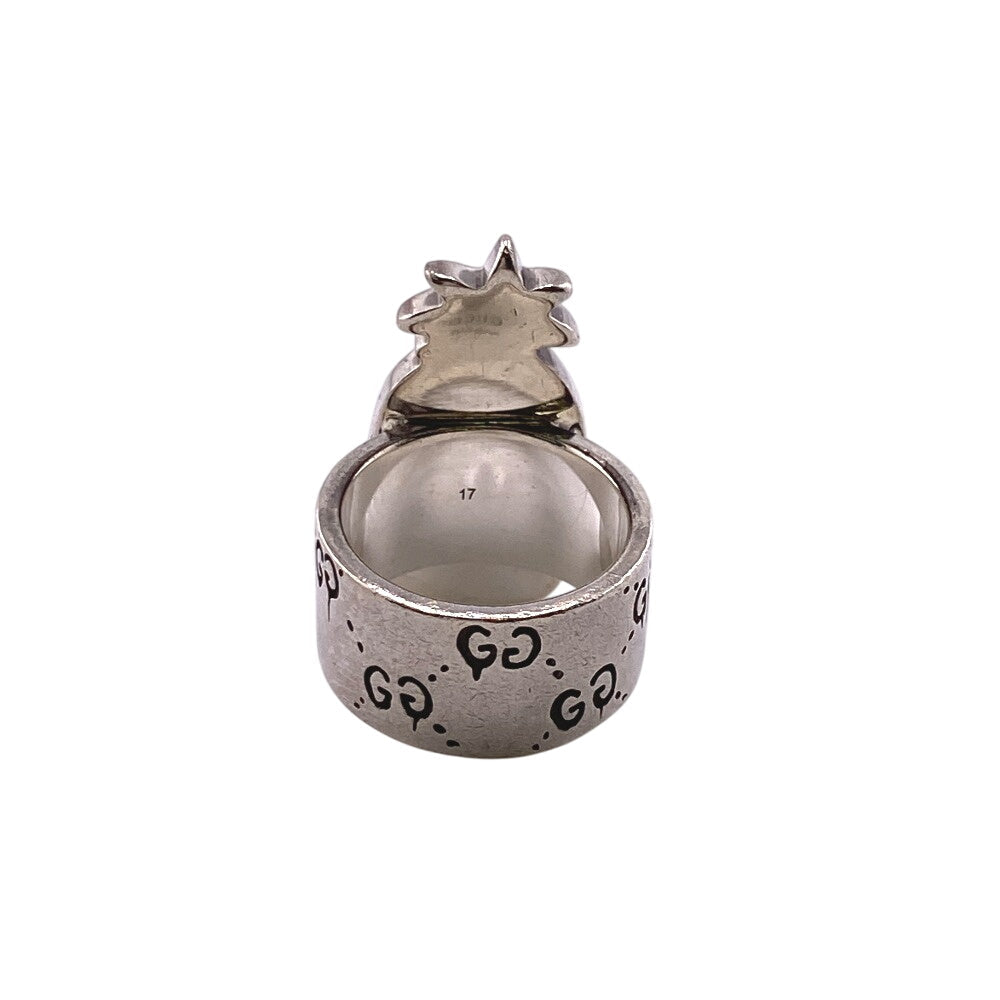 GUCCI Ring Silver925 Silver GG pineapple