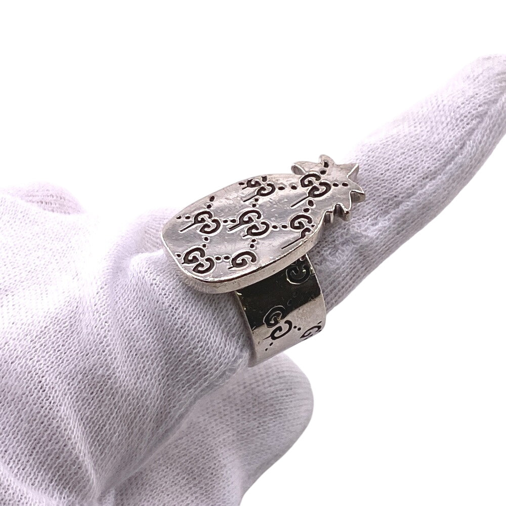 GUCCI Ring Silver925 Silver GG pineapple