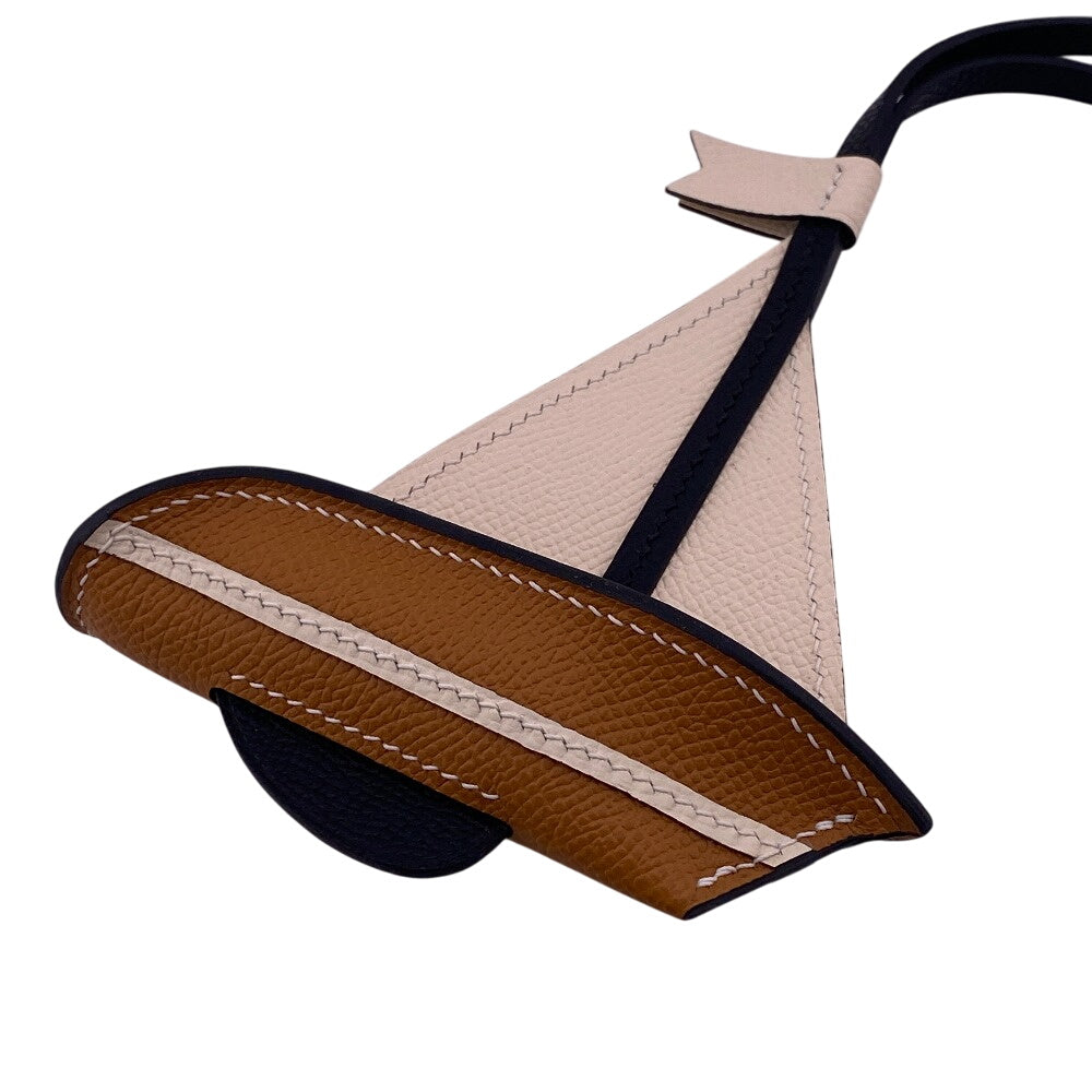 HERMES charm Epsom beige Epsom