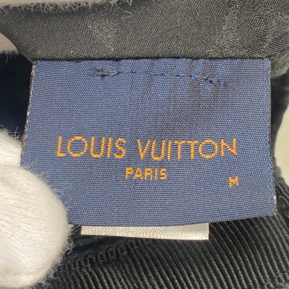 LOUIS VUITTON cap M77306 leather black Cruiser