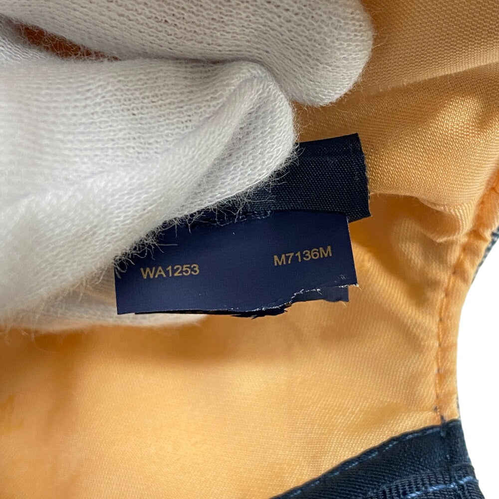 LOUIS VUITTON cap M7136M denim blue monogram constellation