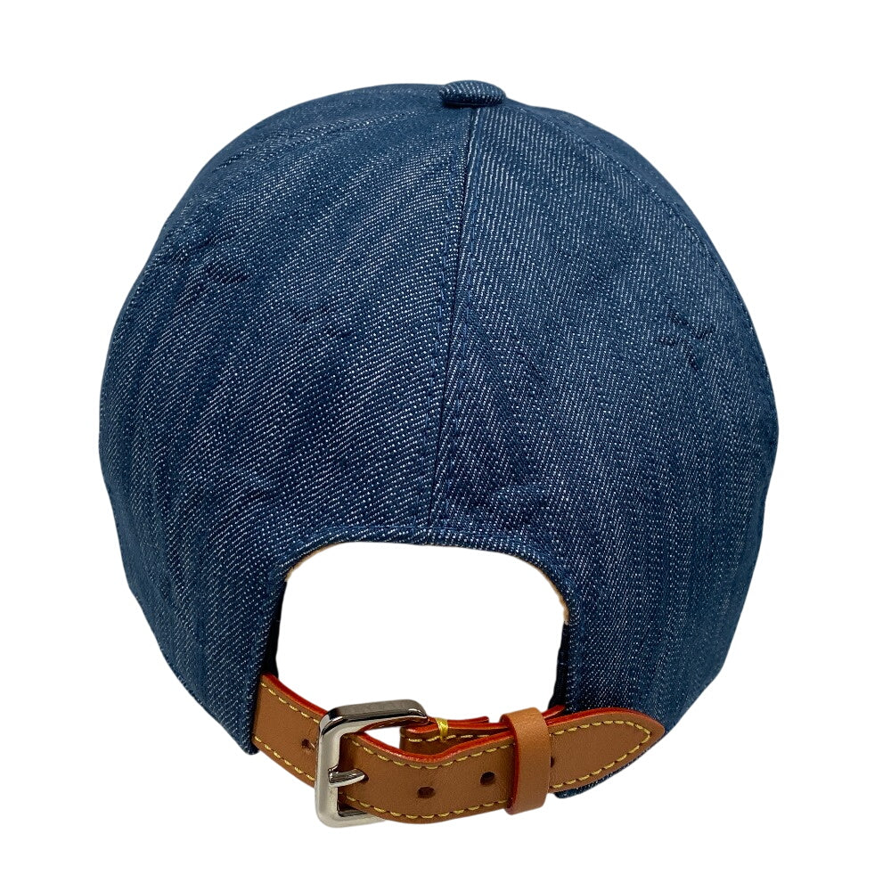 LOUIS VUITTON cap M7136M denim blue monogram constellation