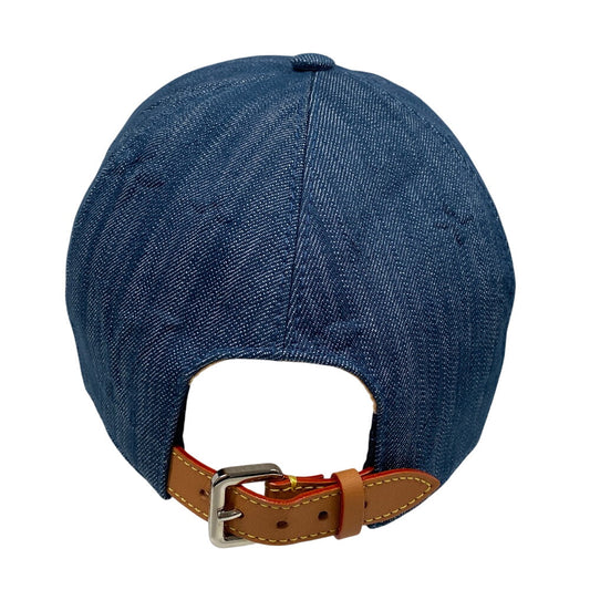 LOUIS VUITTON cap M7136M denim blue monogram constellation