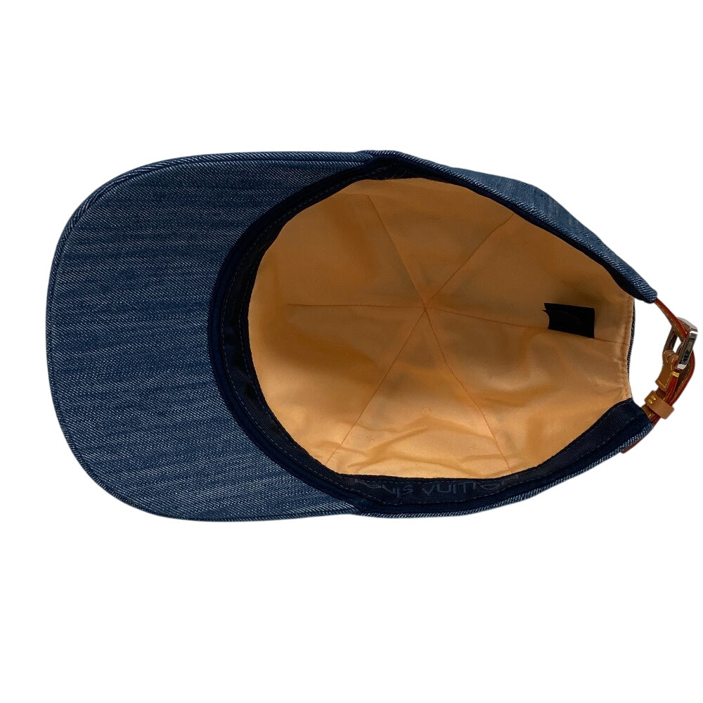 LOUIS VUITTON cap M7136M denim blue monogram constellation