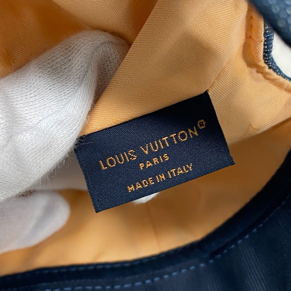 LOUIS VUITTON cap M7136M denim blue monogram constellation