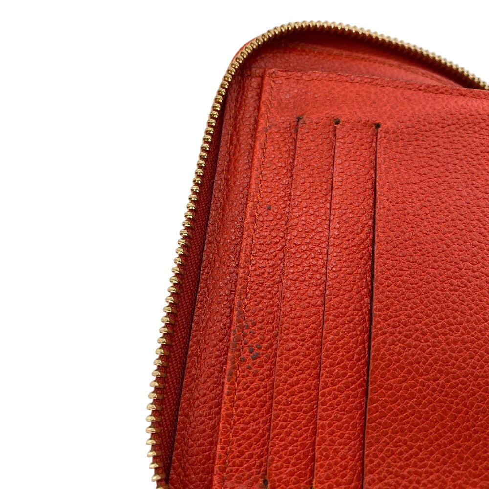 LOUIS VUITTON Bifold Wallet leather black Monogram Portefeuille