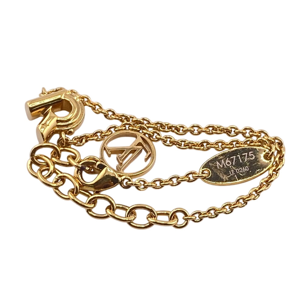 LOUIS VUITTON bracelet M67175 gold LV＆ME