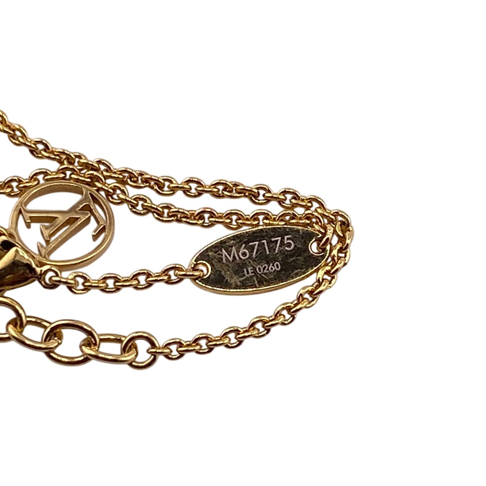 LOUIS VUITTON bracelet M67175 gold LV＆ME