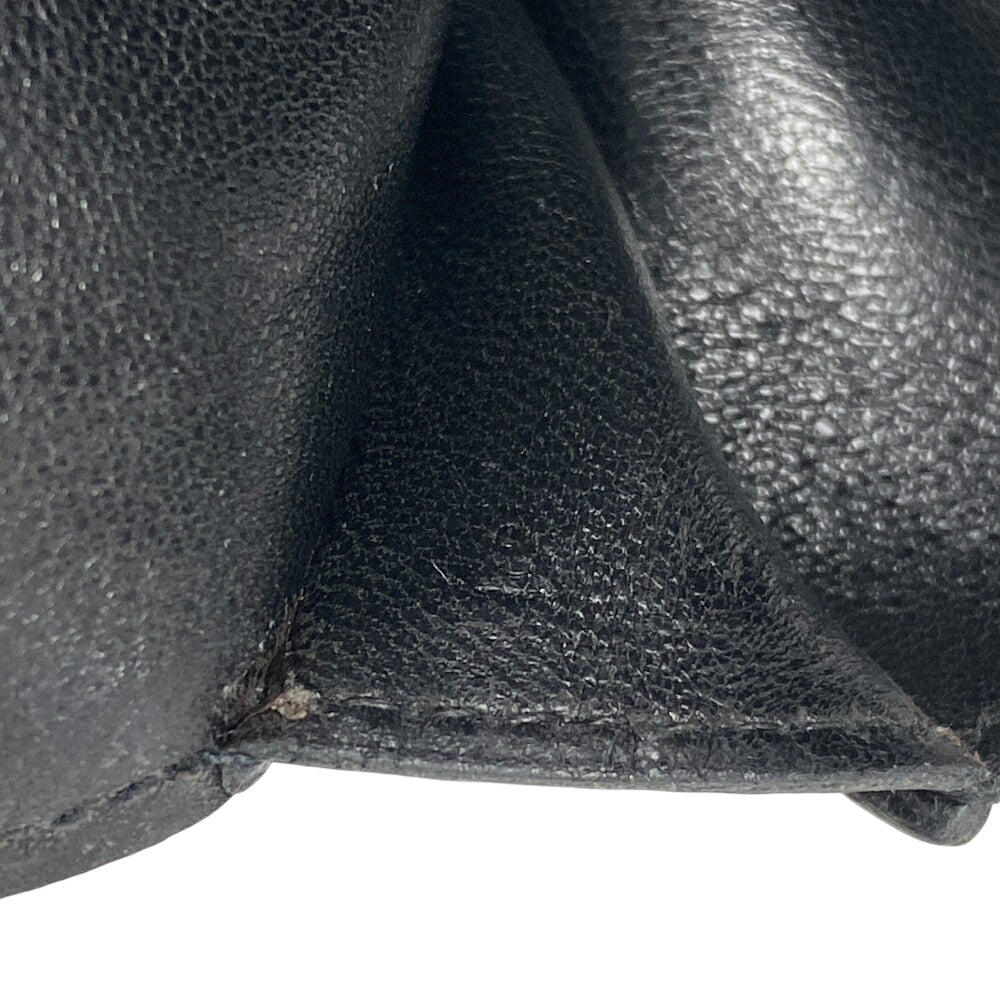HERMES Waist bag Togo black Dogon SilverMetal