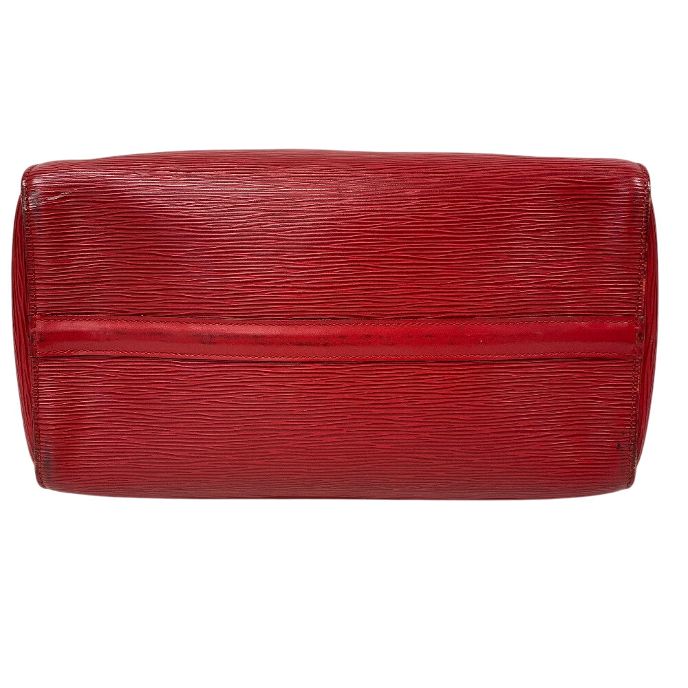 LOUIS VUITTON Boston Duffel bag M43007 leather Castilian red Epi Speedy 30