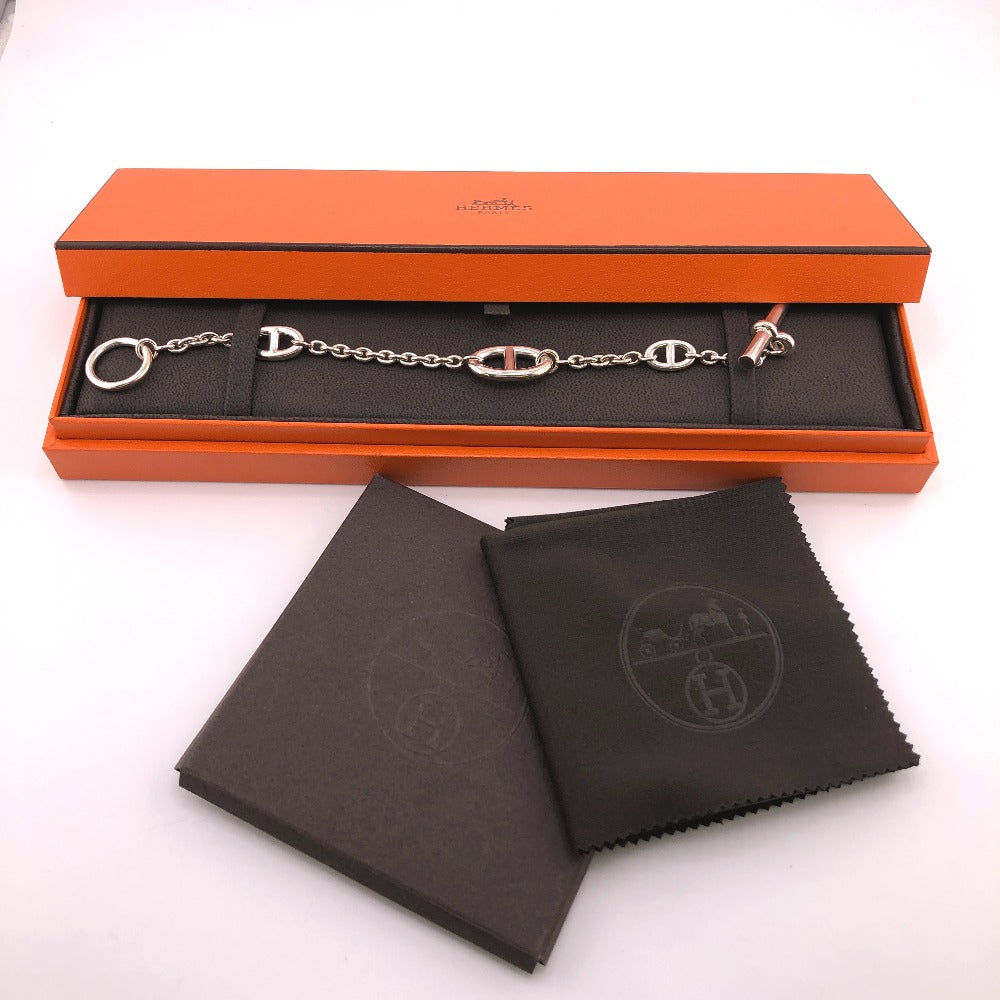 HERMES bracelet Silver925 Silver Silver Chene Dunkle Farandole