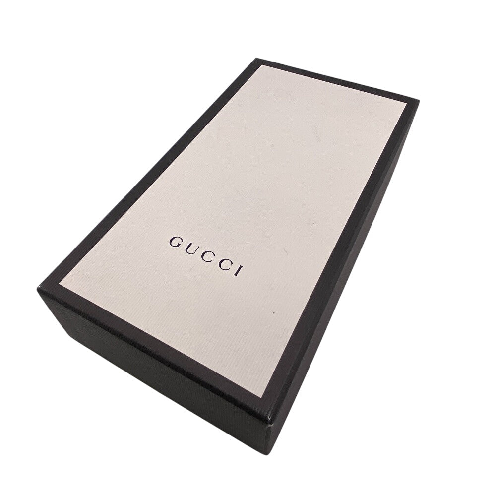 GUCCI Long Wallet Purse 453506 Leather, PVC black GG Supreme