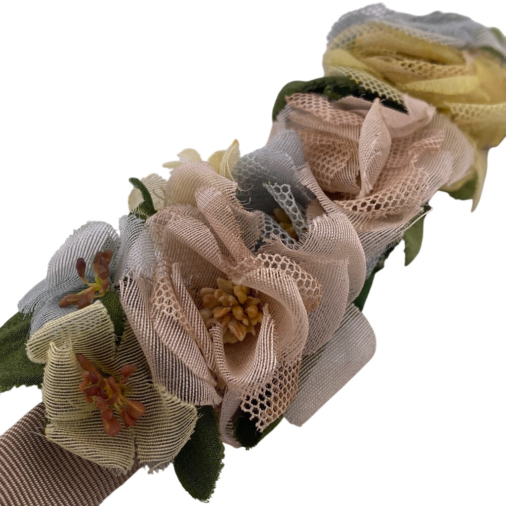 GUCCI hair accessory Rayon beige flour