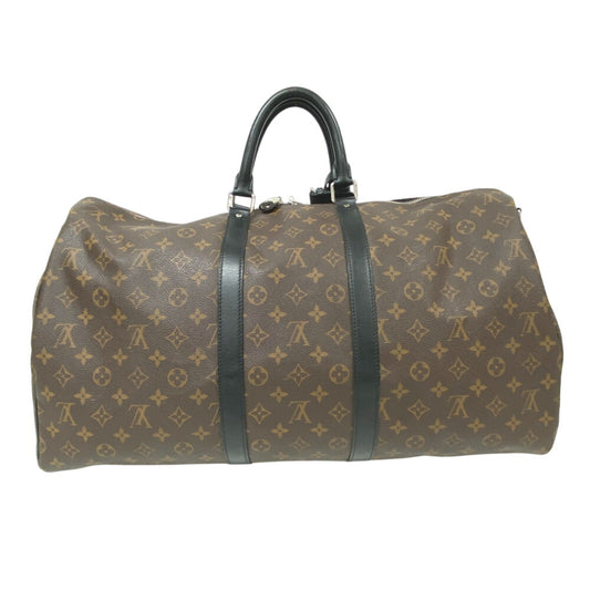 LOUIS VUITTON Boston Duffel bag M56714 Monogram Brown Monogram macacer bandouliere55