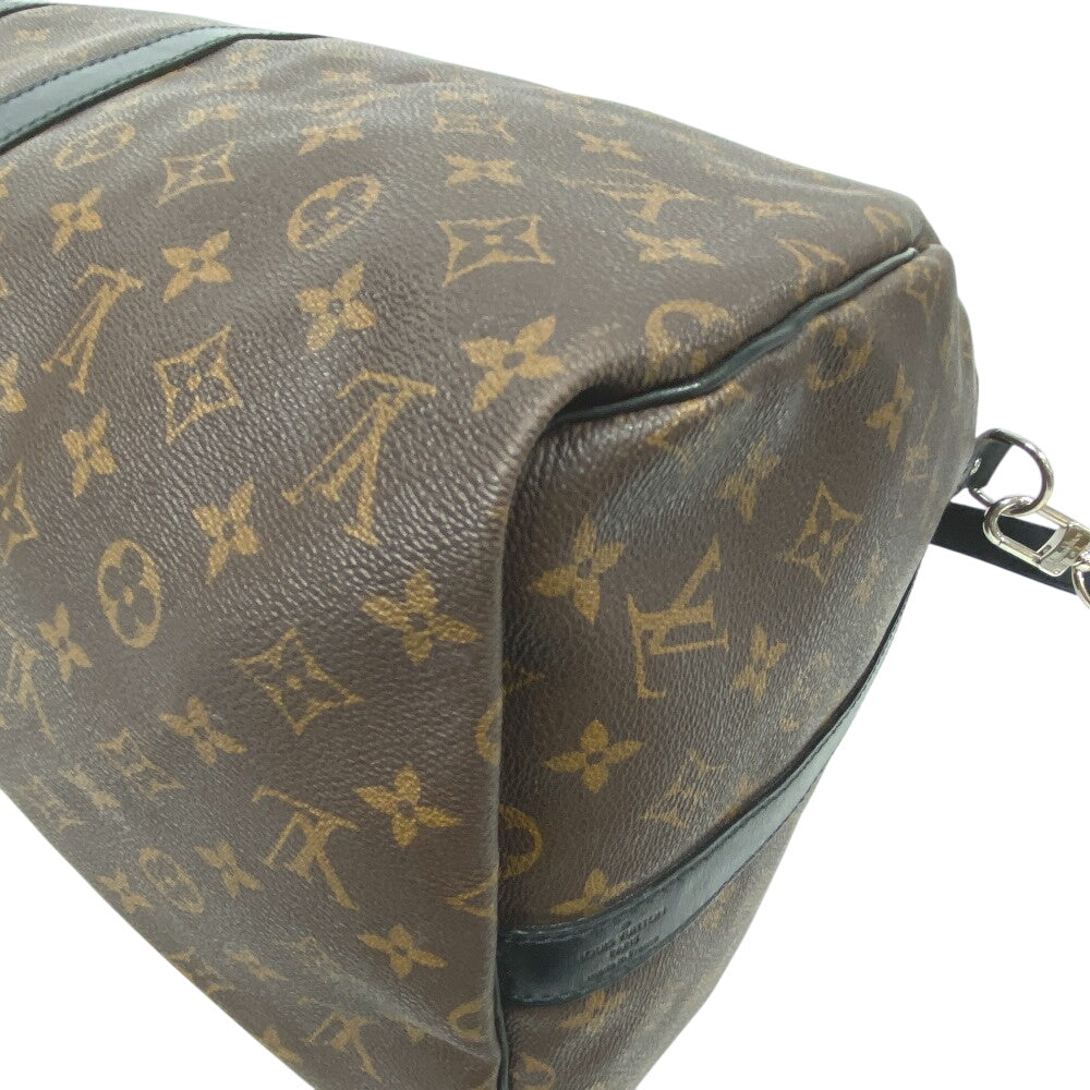 LOUIS VUITTON Boston Duffel bag M56714 Monogram Brown Monogram macacer bandouliere55