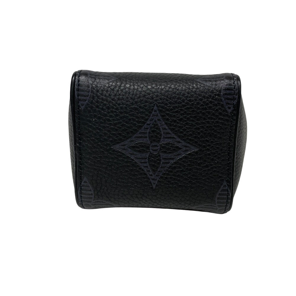 LOUIS VUITTON business bag M57292 Taurillon Clemence, Leather black Taurillon Clemence Shadow Vavan NV