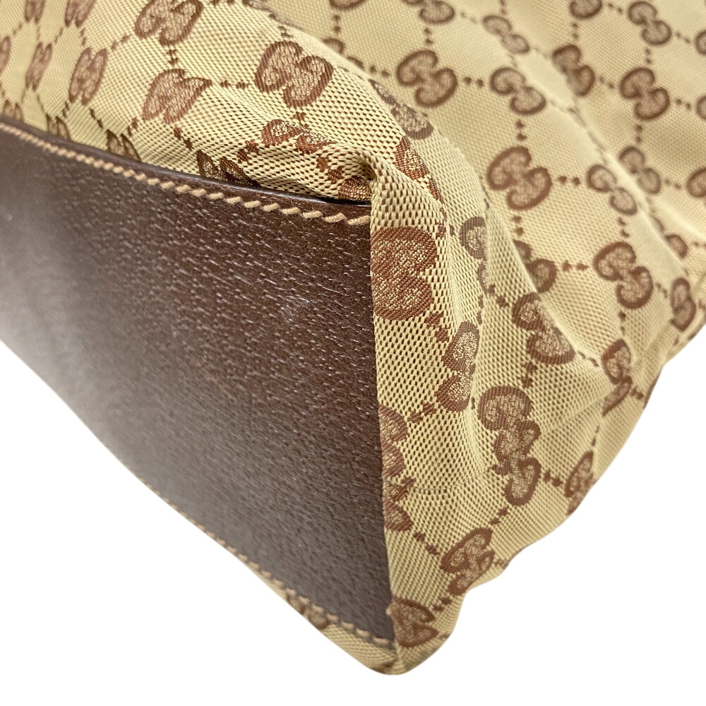 GUCCI Tote Bag 131233 canvas Brown GG canvas