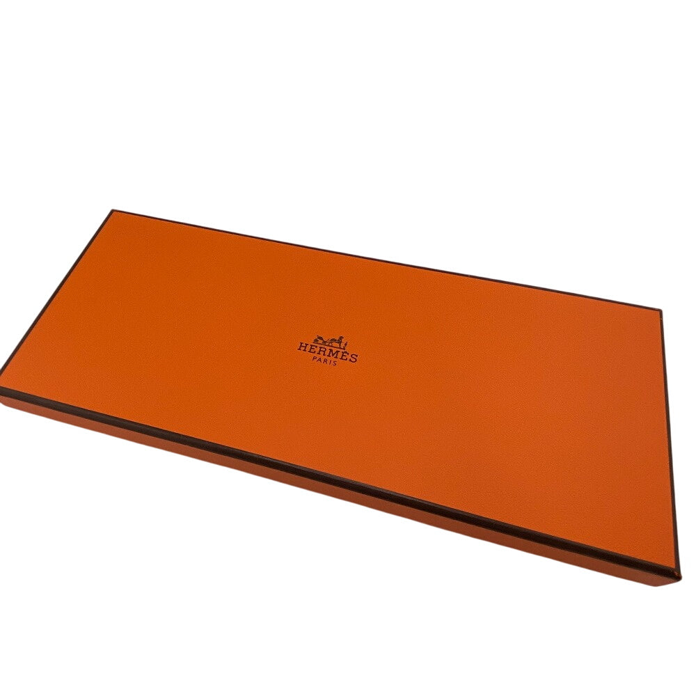 HERMES charm leather black Gee Gee Savannah