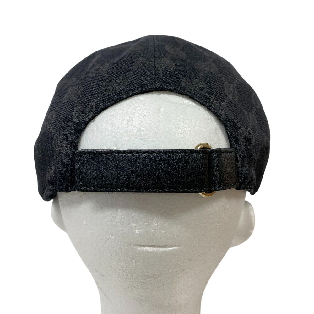GUCCI cap 200035 Cotton, Polyester black Sherry line cap