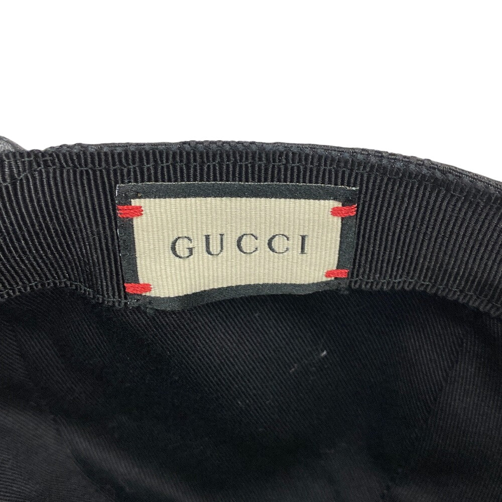GUCCI cap 200035 Cotton, Polyester black Sherry line cap