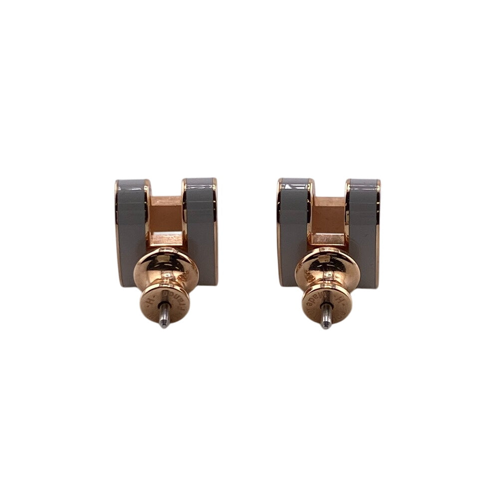 HERMES Pierce Gold Plated gray