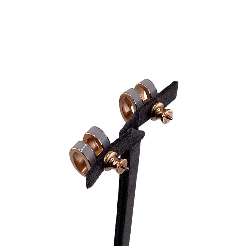 HERMES Pierce Gold Plated gray
