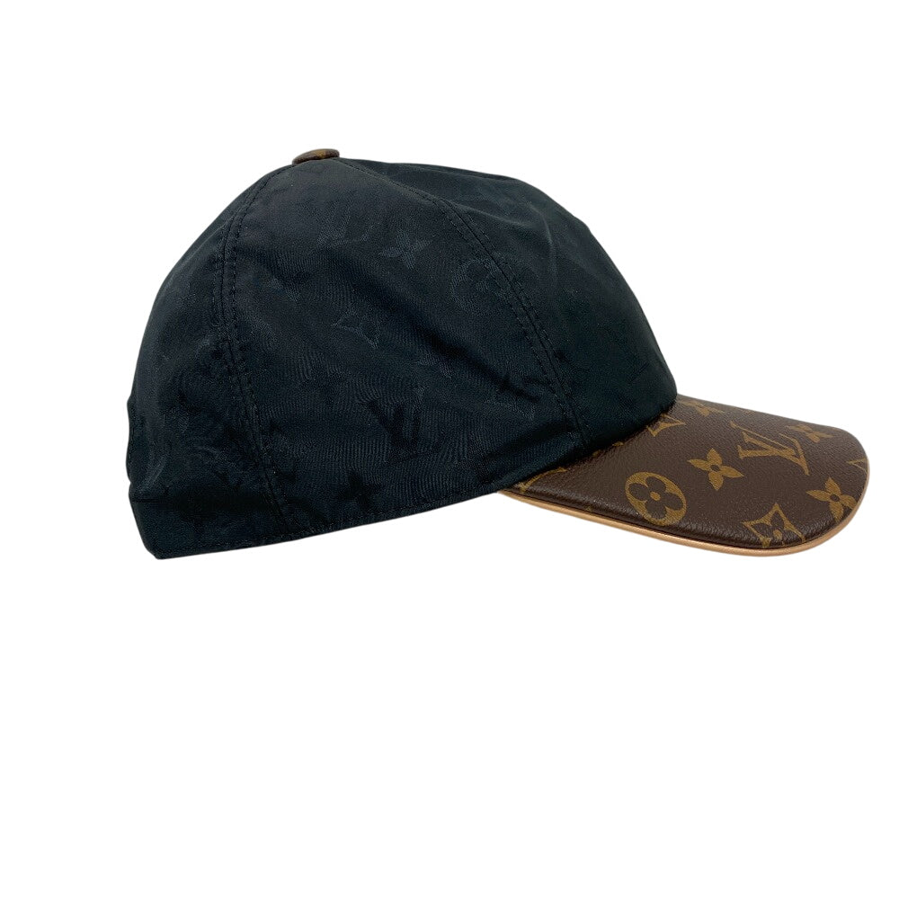 LOUIS VUITTON cap M76528 Silk, Polyester black Monogram LV get ready
