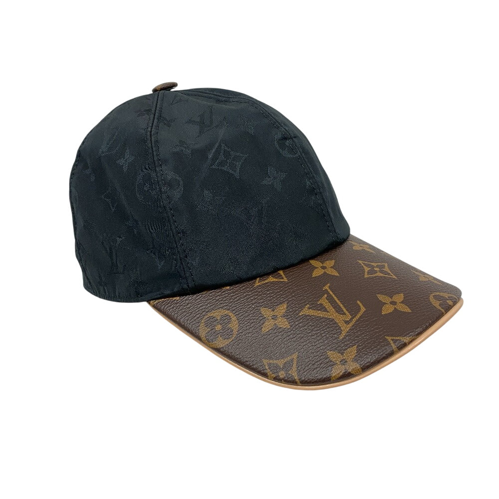 LOUIS VUITTON cap M76528 Silk, Polyester black Monogram LV get ready
