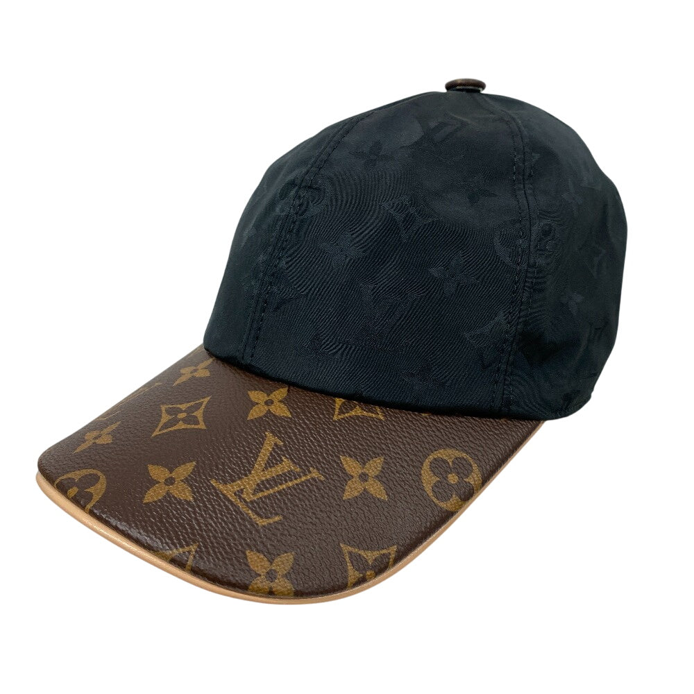 LOUIS VUITTON cap M76528 Silk, Polyester black Monogram LV get ready