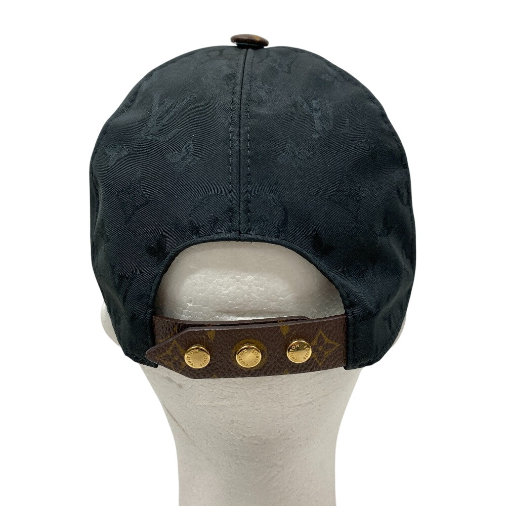 LOUIS VUITTON cap M76528 Silk, Polyester black Monogram LV get ready