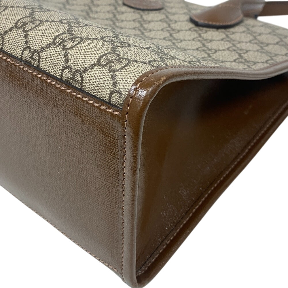 GUCCI Handbag 659983 PVC, Leather beige GG Supreme