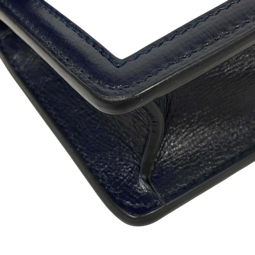 GUCCI Shoulder Bag 476432 Wool, Leather blue Duosonis