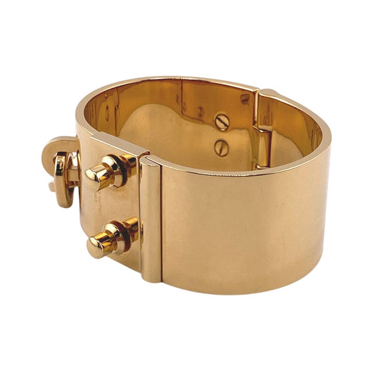 LOUIS VUITTON Bangle M65223 Gold Plated gold Rock Me Manchette