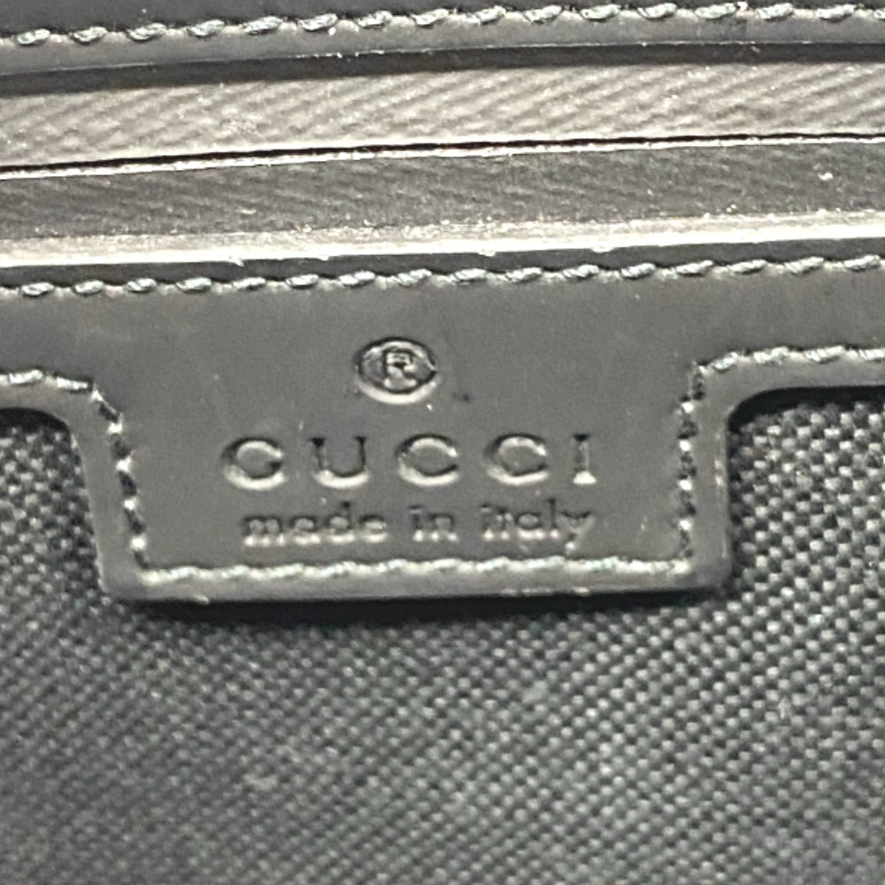 GUCCI Shoulder Bag 771293 rubber black GG Rubber
