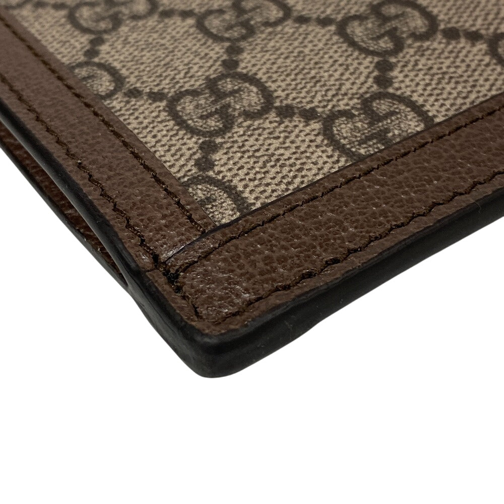 GUCCI Clutch bag 647925 PVC, Leather Brown GG Supreme
