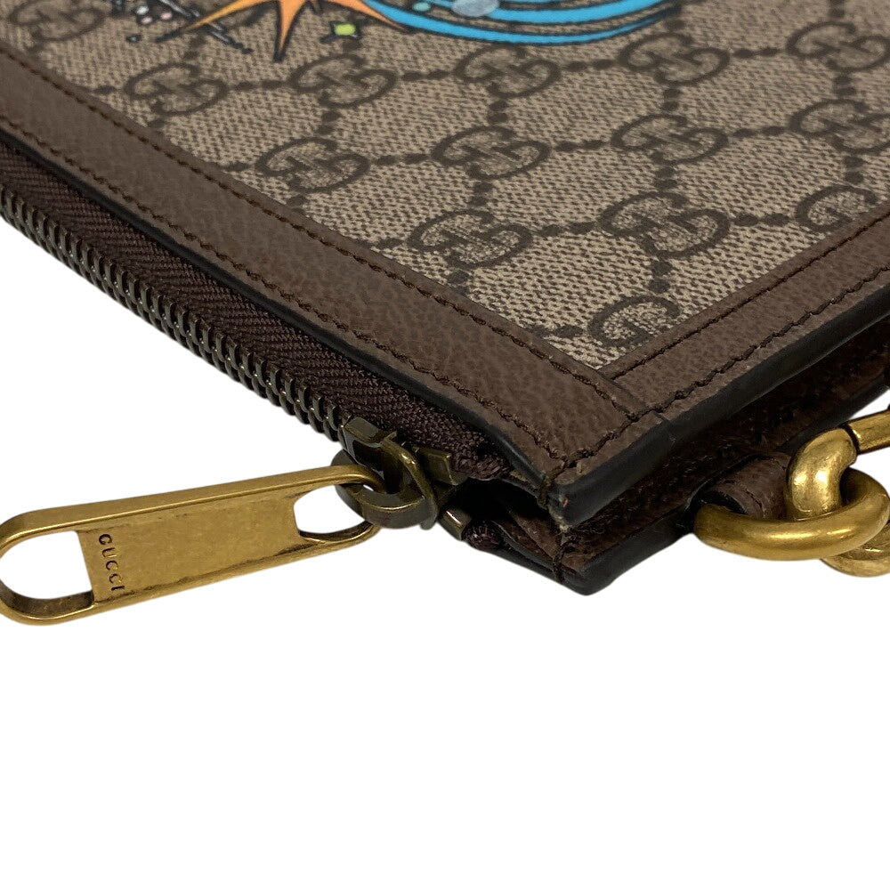 GUCCI Clutch bag 647925 PVC, Leather Brown GG Supreme