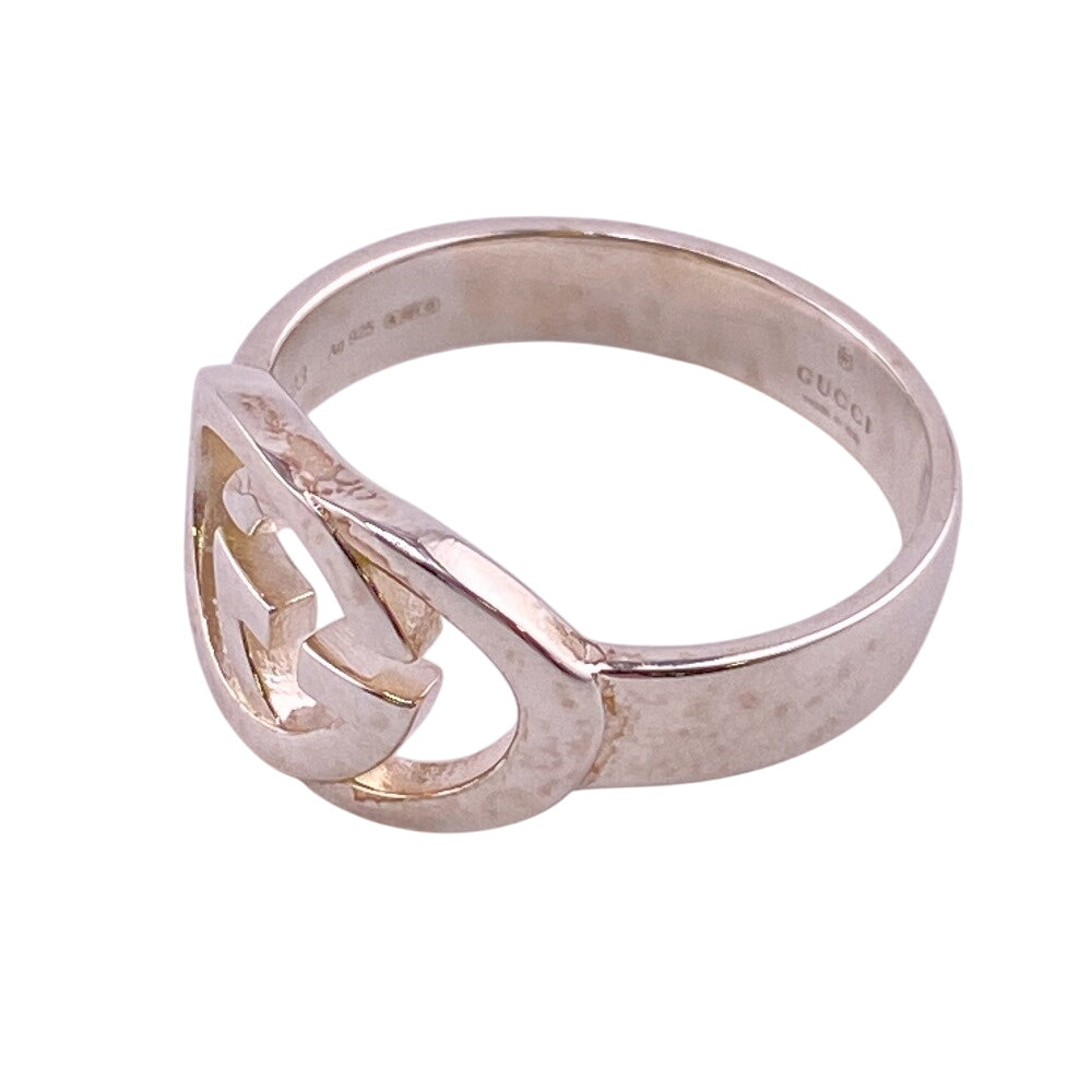 GUCCI Ring 190483-J8400 Silver925 Silver SilverBrit Interlocking G