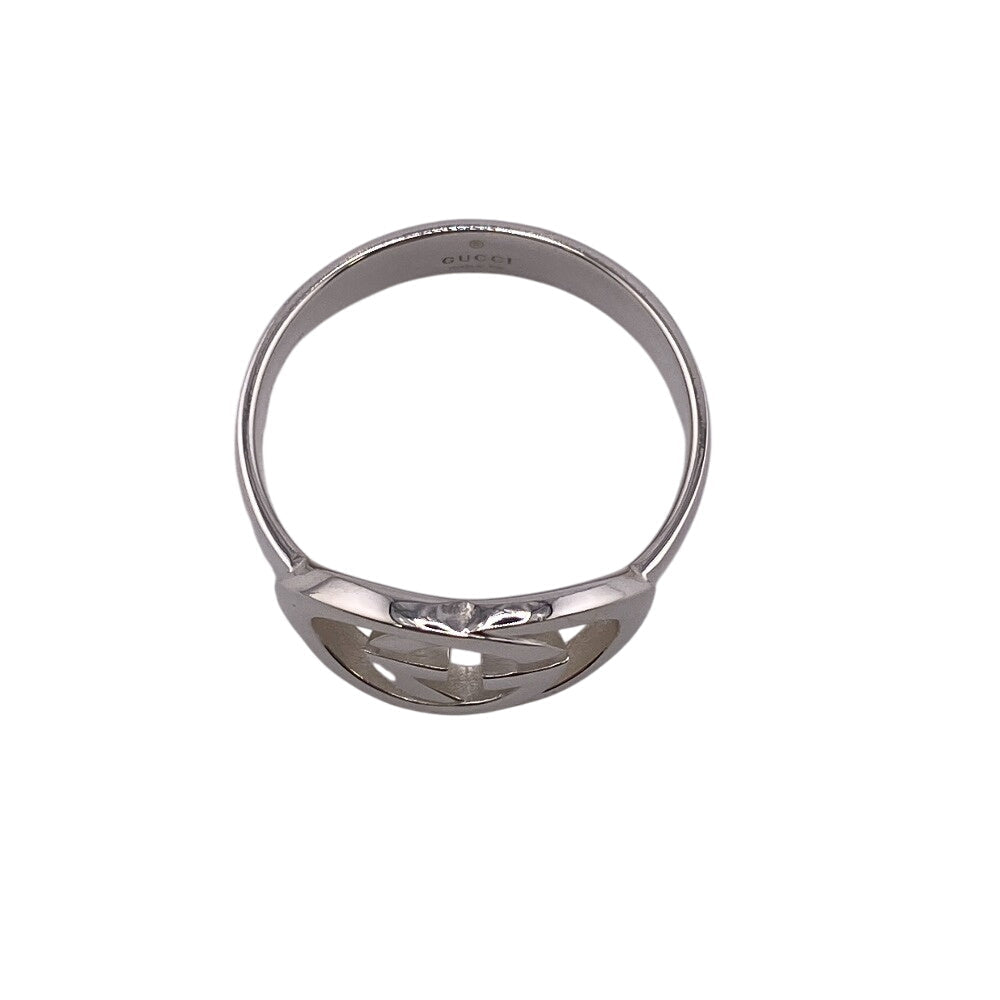 GUCCI Ring 190483-J8400 Silver925 Silver SilverBrit Interlocking G