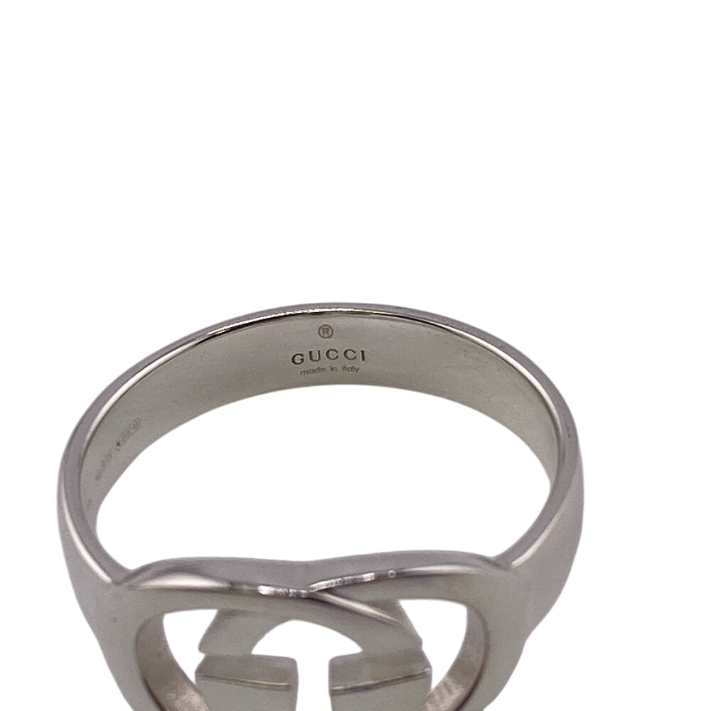 GUCCI Ring 190483-J8400 Silver925 Silver SilverBrit Interlocking G