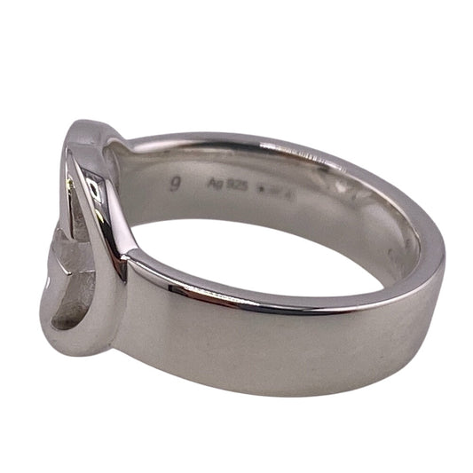 GUCCI Ring 190483-J8400 Silver925 Silver SilverBrit Interlocking G