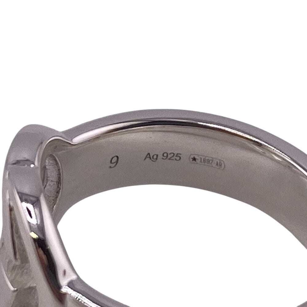 GUCCI Ring 190483-J8400 Silver925 Silver SilverBrit Interlocking G
