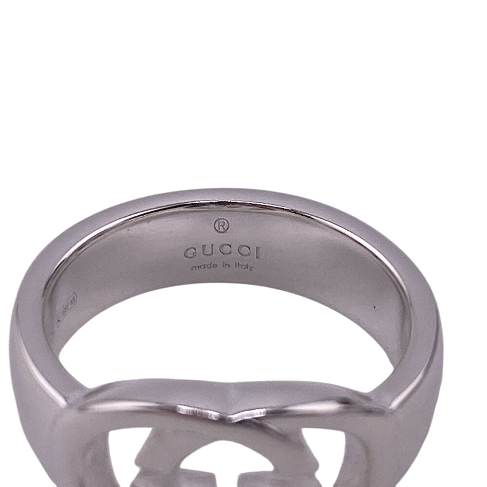 GUCCI Ring 190483-J8400 Silver925 Silver SilverBrit Interlocking G