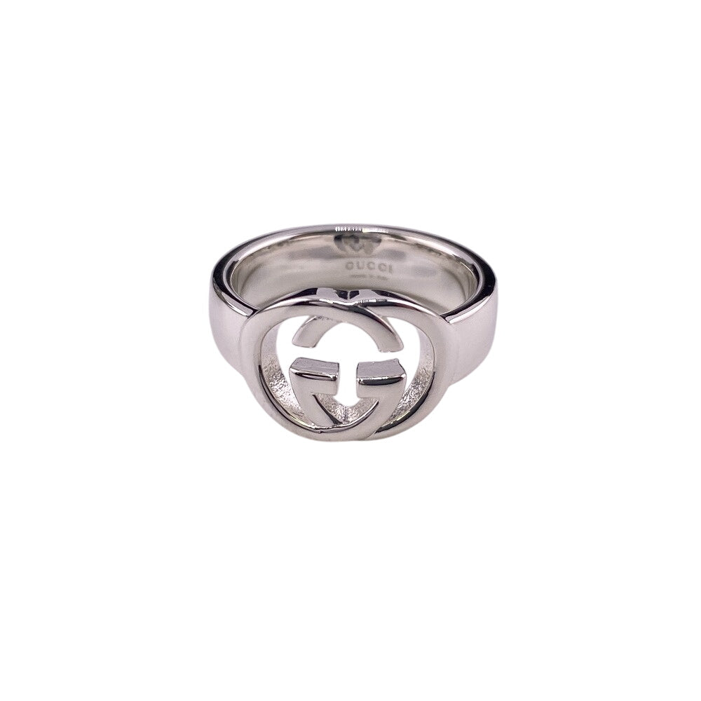 GUCCI Ring 190483-J8400 Silver925 Silver SilverBrit Interlocking G