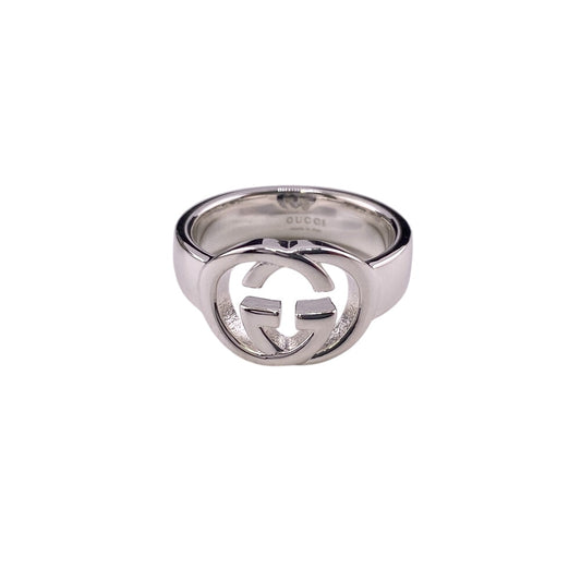 GUCCI Ring 190483-J8400 Silver925 Silver SilverBrit Interlocking G