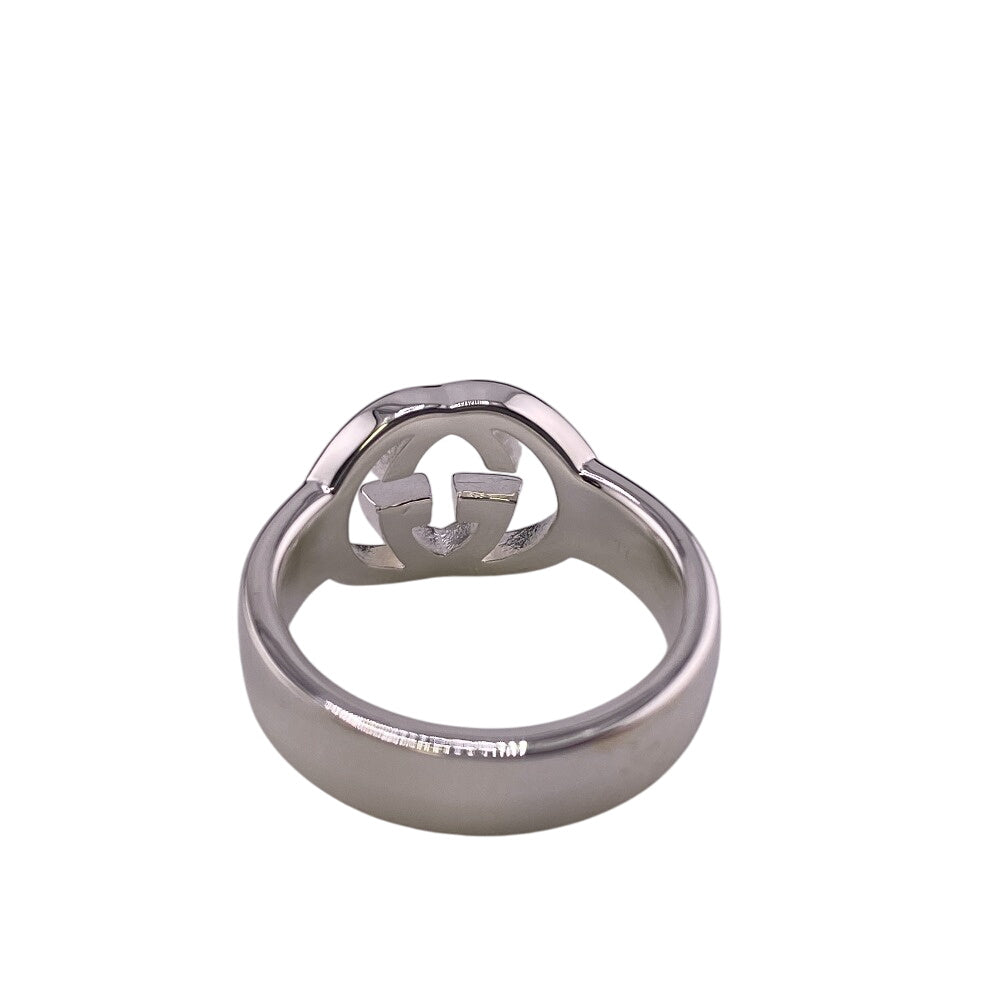 GUCCI Ring 190483-J8400 Silver925 Silver SilverBrit Interlocking G
