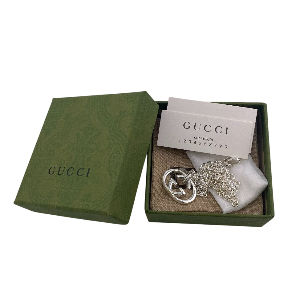 GUCCI Necklace 190484-J8400 Silver925 Silver SilverBrit Interlocking