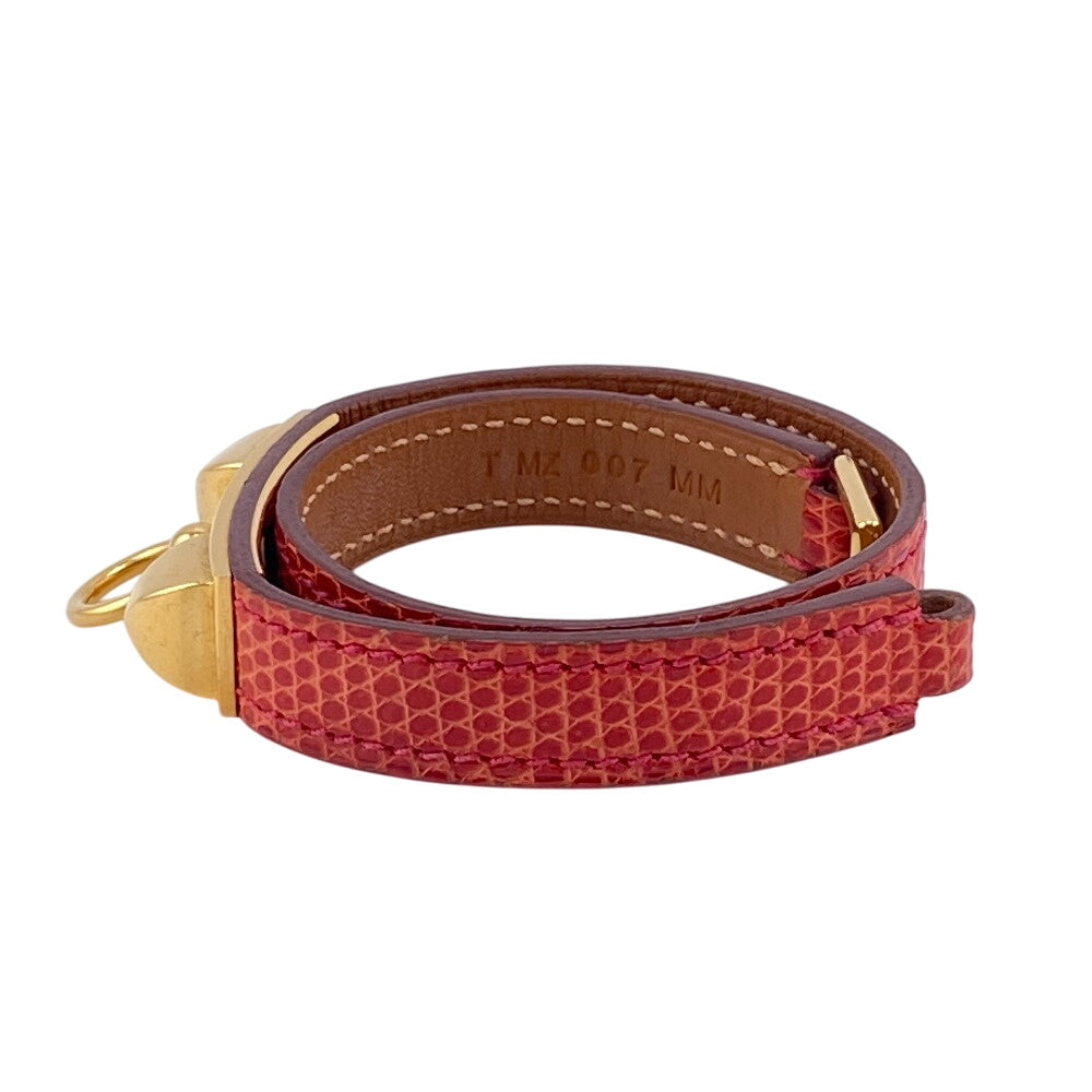 HERMES bracelet Epsom Red Rival de Brugur