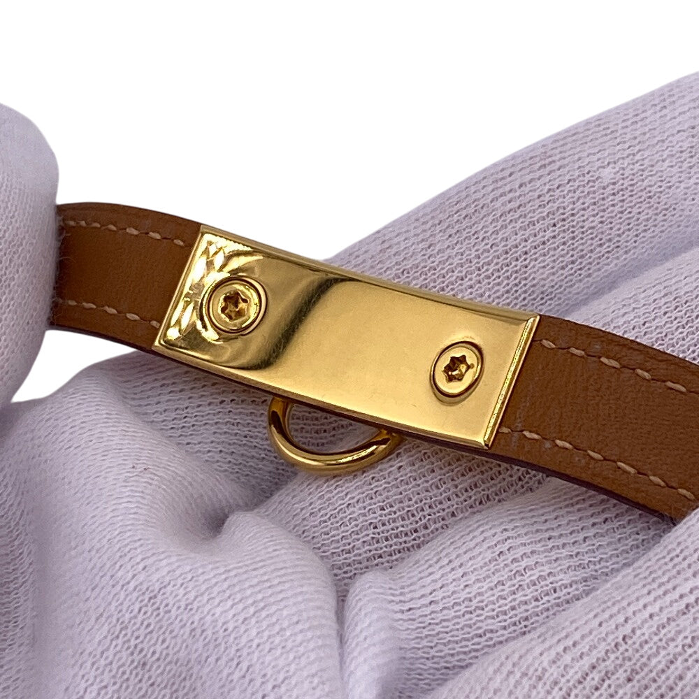 HERMES bracelet Epsom Red Rival de Brugur