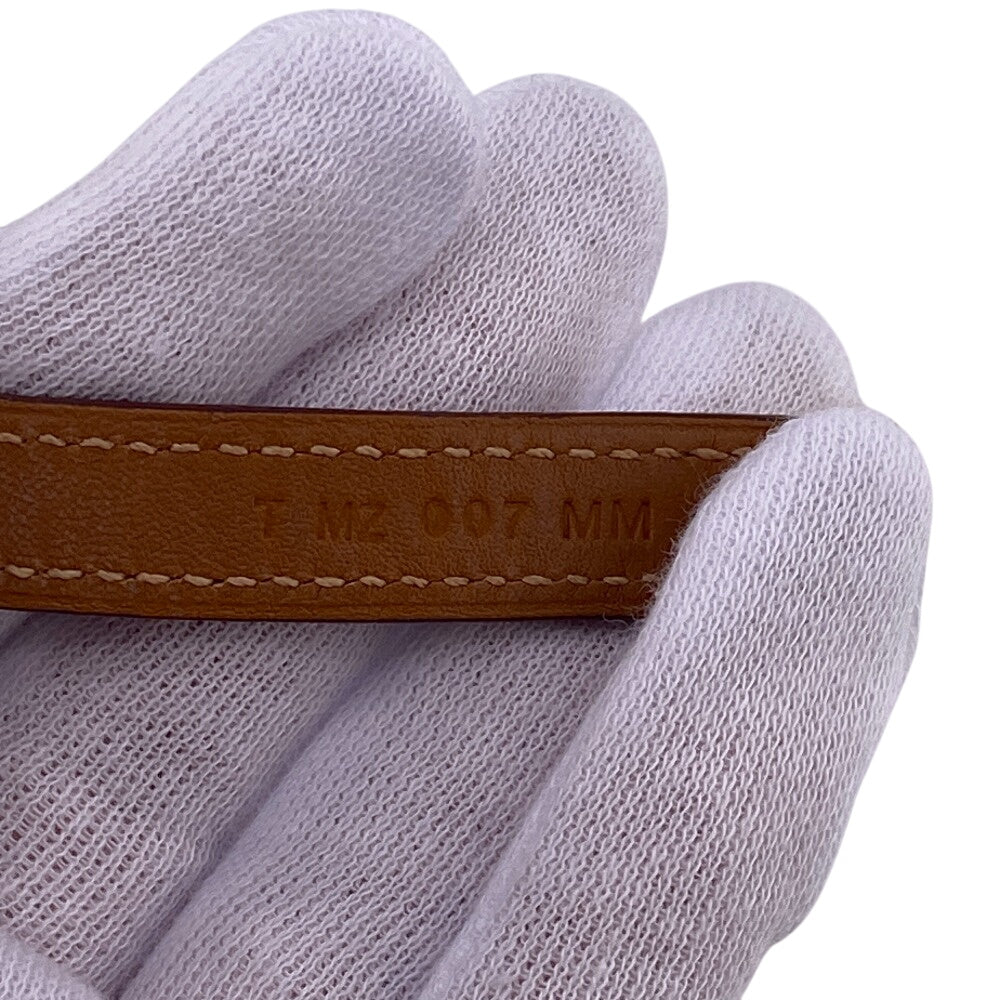 HERMES bracelet Epsom Red Rival de Brugur