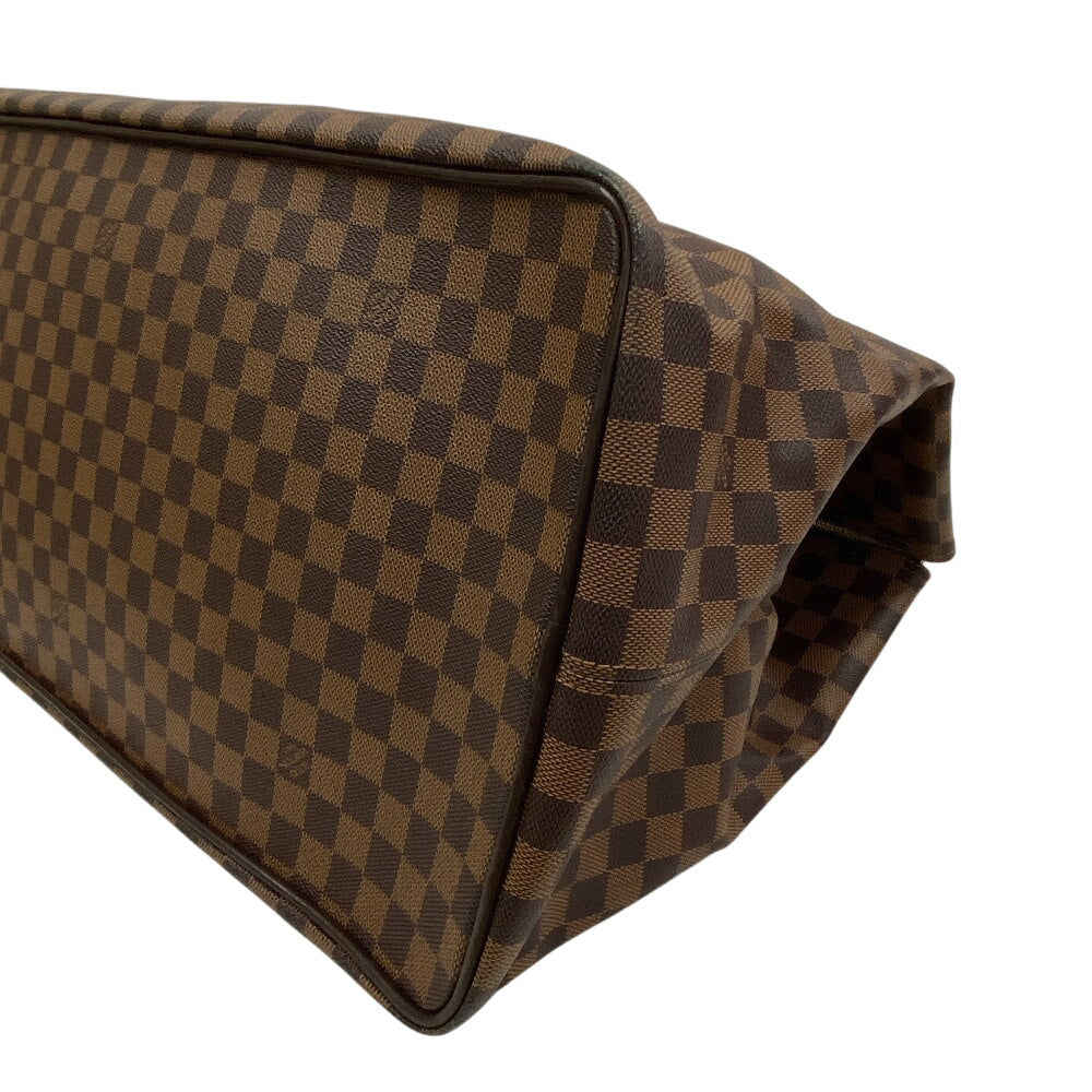 LOUIS VUITTON Boston Duffel bag N41155 Damier Brown Damier Greenwich GM